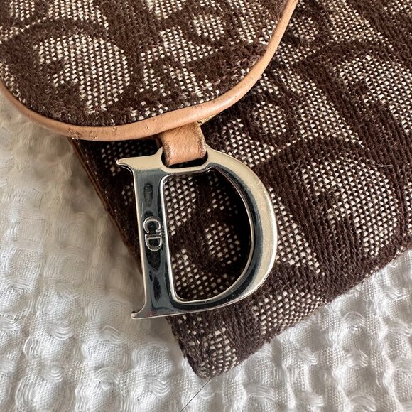 CHRISTIAN DIOR Trotter Saddle BiFold Wallet - Picture 2 of 10